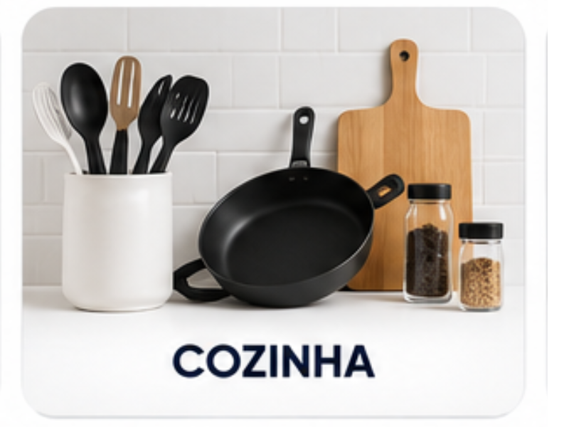Cozinha - Utensílios, Organização e Acessórios para Cozinhar Melhor