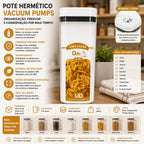 Pote Hermetico Retangular