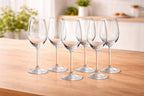 Jogo 6 Taças de Cristal 615ml para Vinho Premium Fratelli | Lgjlima Comercio