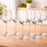 Jogo 6 Taças Cristal 615ml Vinho Premium Elegante Luxo