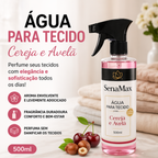 Água perfumada para roupas 500ml Senamax aroma cereja e avelã | Lgjlima Comercio