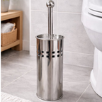 Escova Sanitária Inox Com Suporte Ventilado Banheiro Moderno
