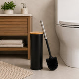Escova Sanitária com Suporte - Preta