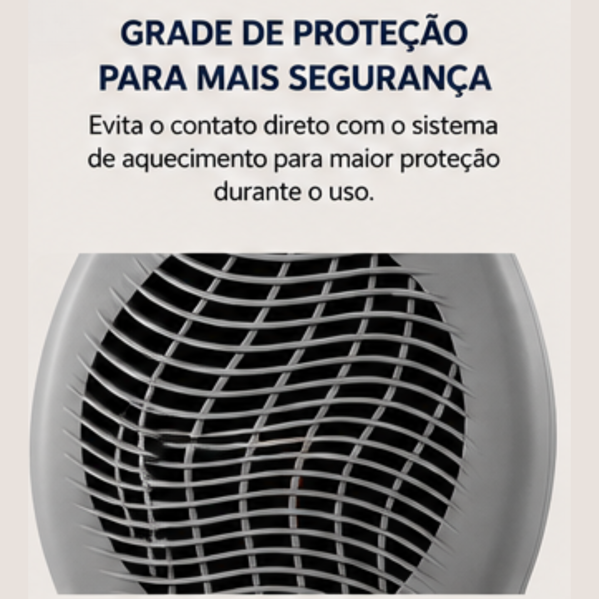 Aquecedor Elétrico Portátil 1000W 127V Ventilação Ar Startools - lgjlimacomercio
