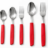 Conjunto Talheres 42 Peças New Caprese - Vermelha
