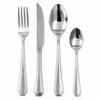 Conjunto de Talheres com 24 Peças em Inox