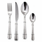Conjunto de Talheres com 24 Peças em Inox