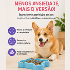 Comedouro Lento Cachorro Anti Engasgo Ração Pet 19,5cm