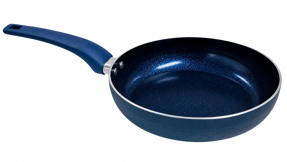 Frigideira Antiaderente Cerâmica 24cm Fratelli Azul Indução