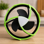 Mini Ventilador Barraca LED USB Recarregável Power Bank
