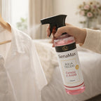 Água para tecido Senamax design elegante cor rosa | Lgjlima Comercio