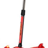 Patinete Infantil 3 Rodas e com Luz LED - Vermelho