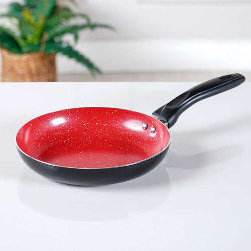 Frigideira Cerâmica 28cm Antiaderente Fratelli Black Red Max Chef | Lgjlima Comercio