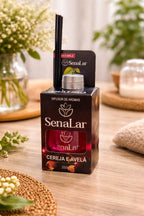 Difusor de Aromas 250ml Cereja e Avelã com Varetas Senalar | Lgjlima Comercio