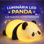 Luminária Panda silicone macio com sensor touch infantil | Lgjlima Comercio