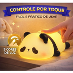 Luminária Panda Petrin com timer automático e cabo USB | Lgjlima Comercio