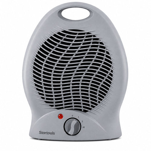 Aquecedor Elétrico 2000W 220V Portátil Cinza Quarto Sala Startools - lgjlimacomercio